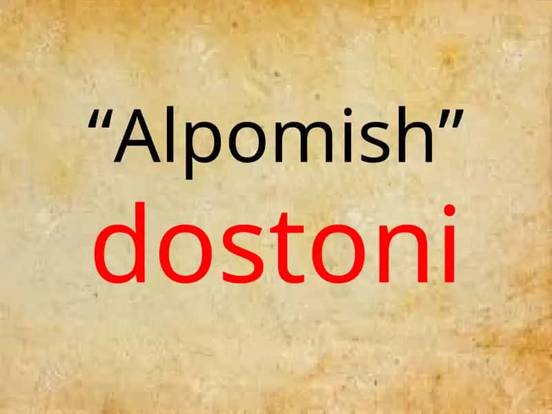 “Alpomish”dostoni