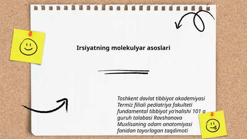 Irsiyatning molekulyar asoslari