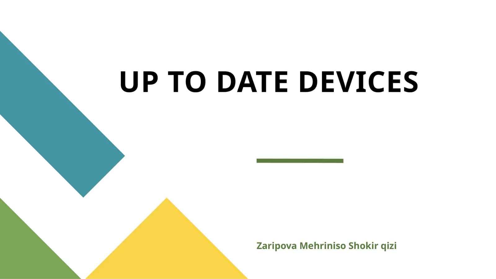 Device Technology Evolution