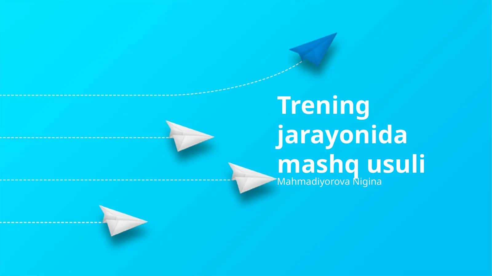 Trening Samaradorligini Baholash