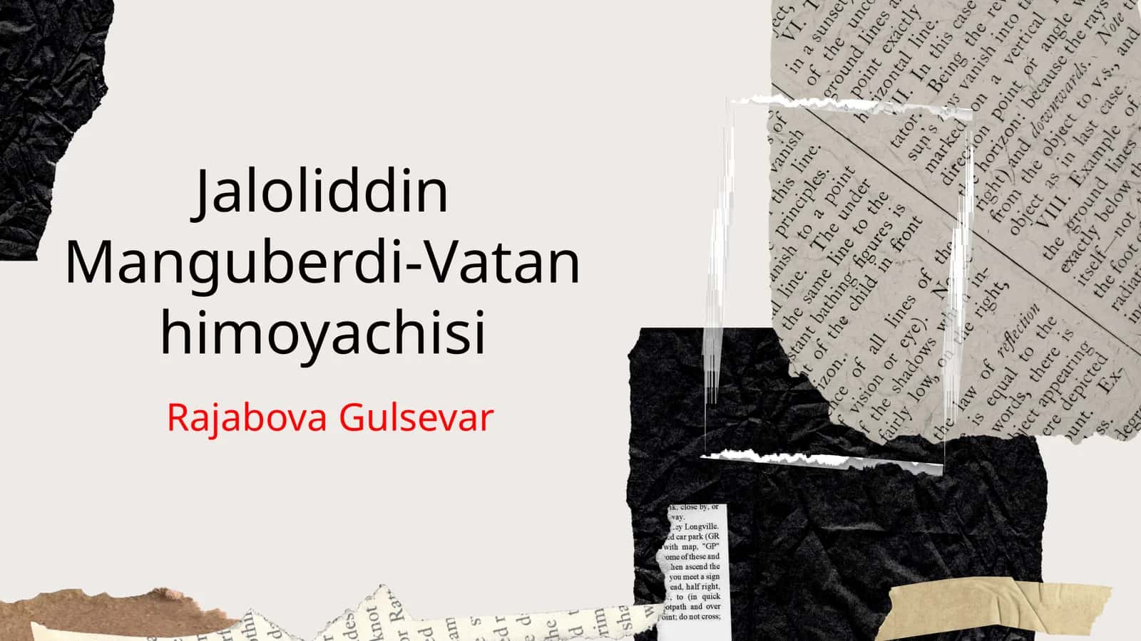 Jaloliddin Manguberdi-Vatan himoyachisi