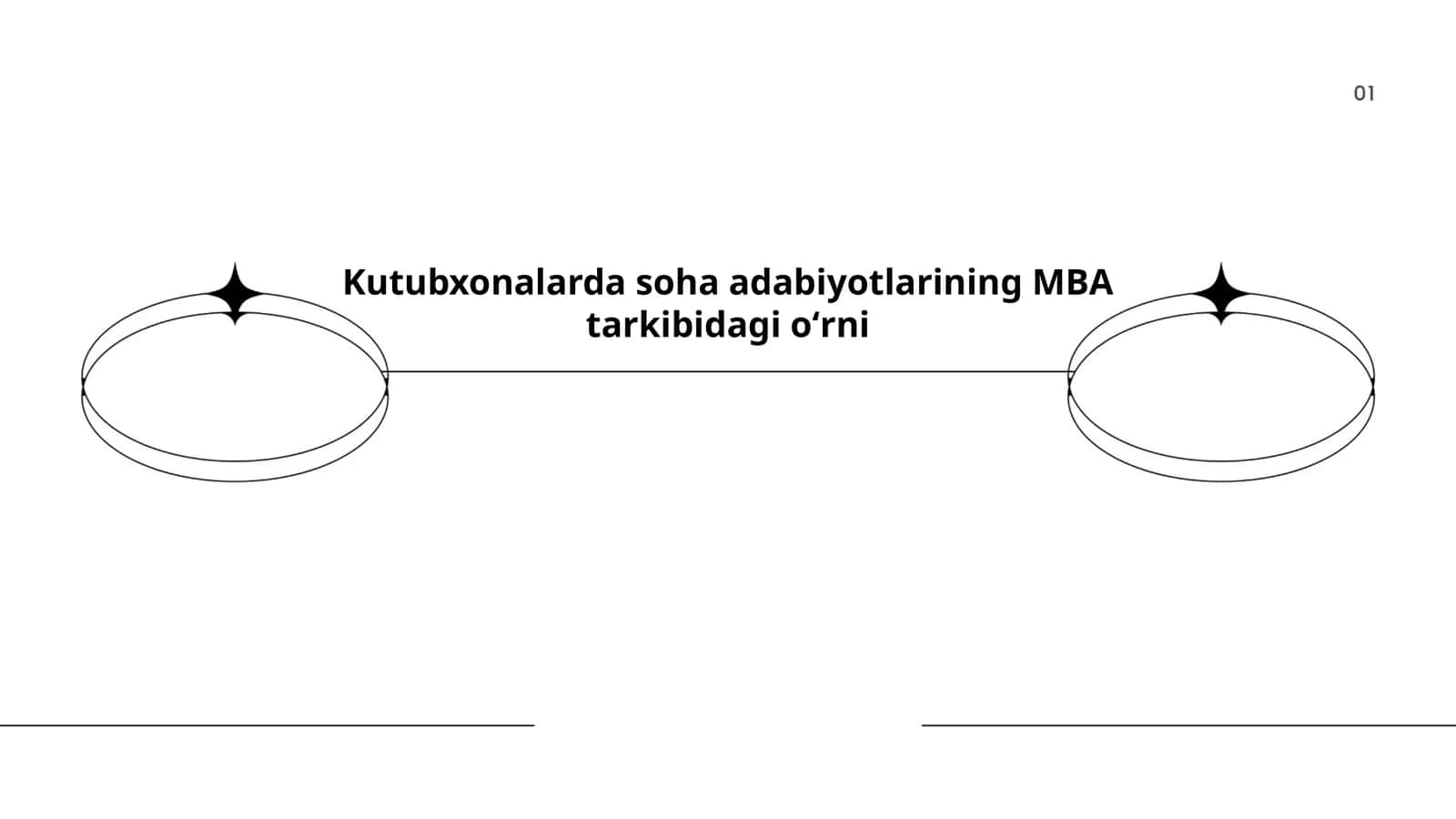 Kutubxonalarda soha adabiyotlarining MBA tarkibidagi oʻrni
