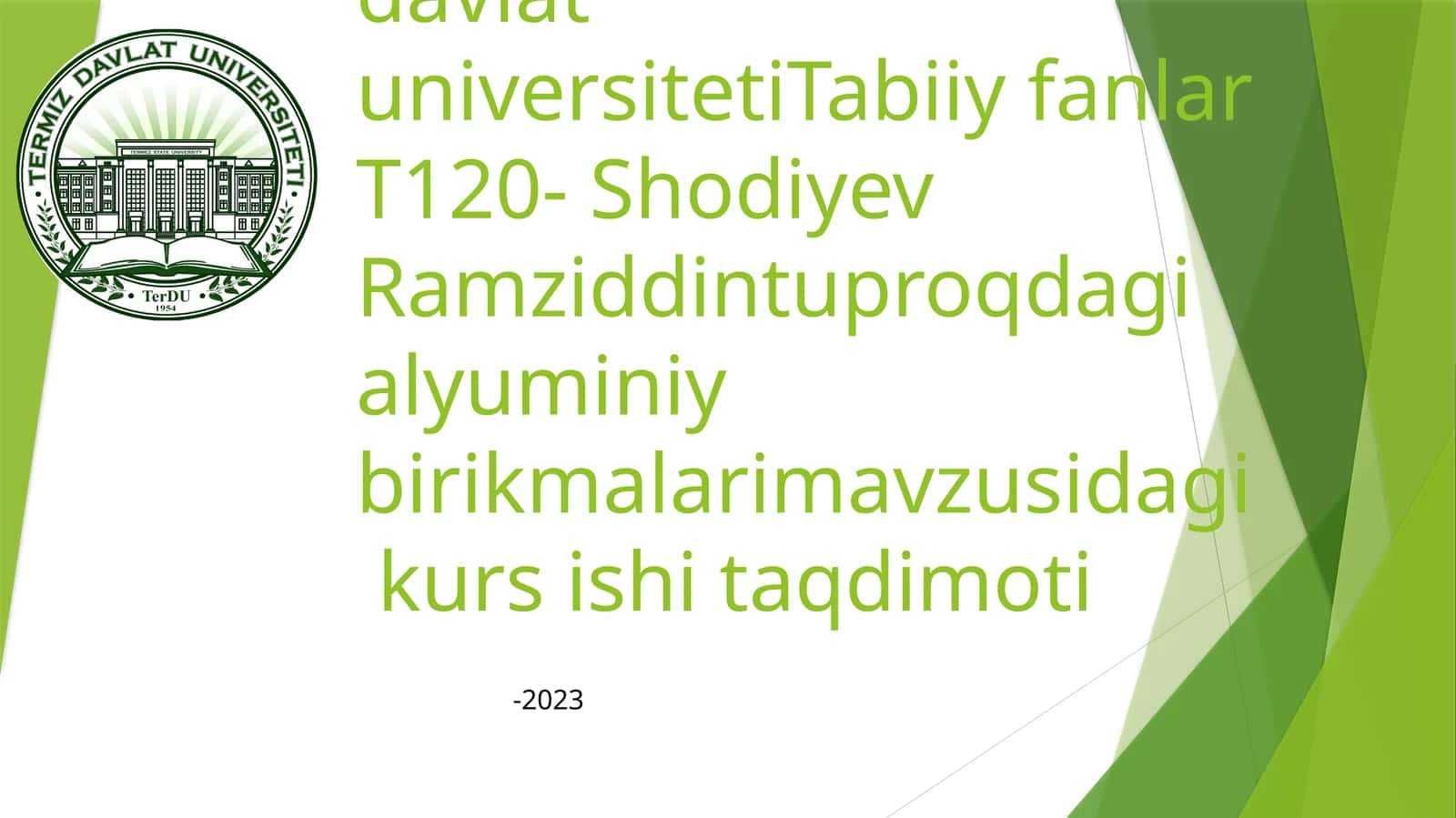 Tuproqdagi ishqoriy va ishqoriy yer metallarining birikmalari