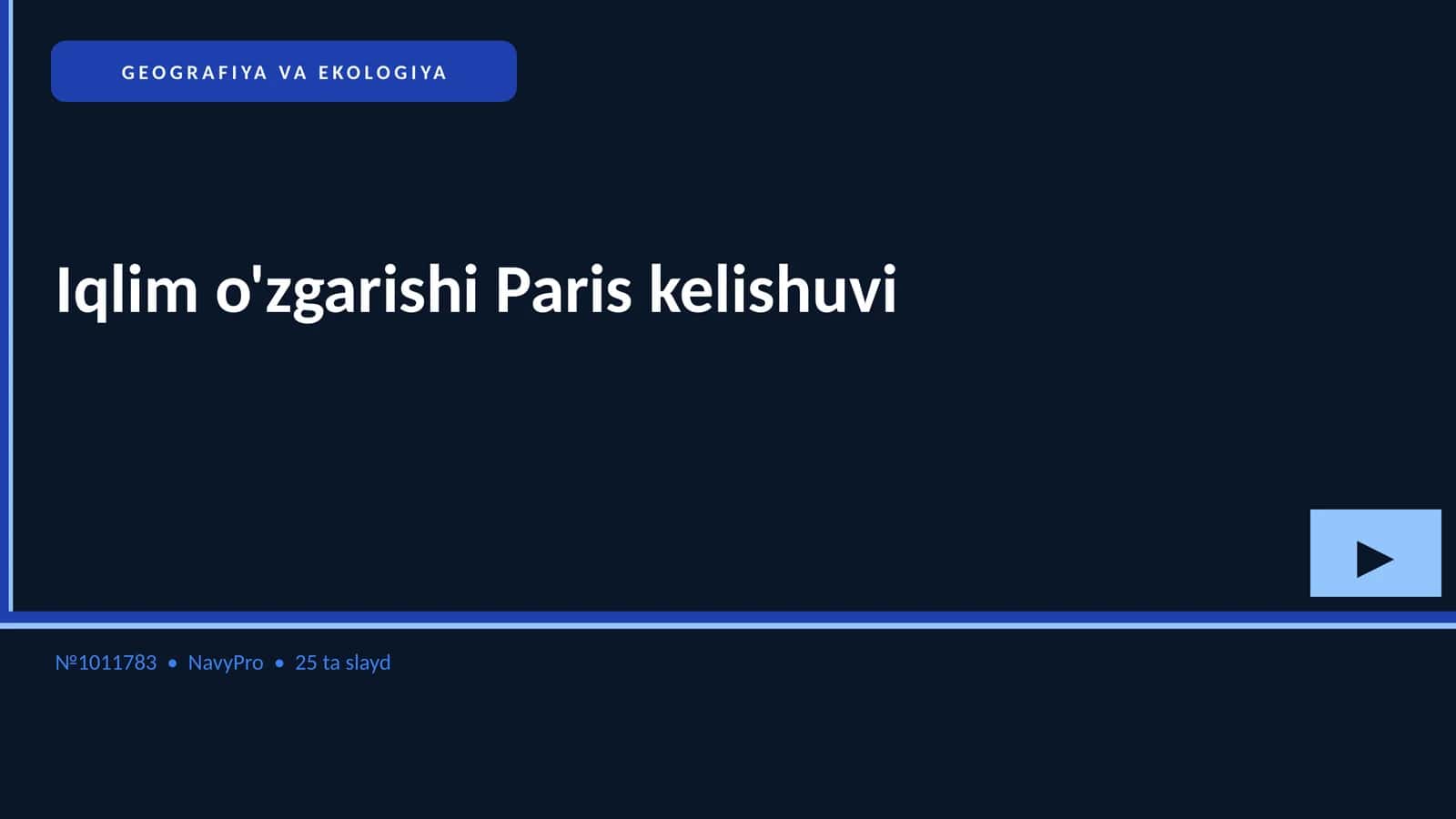 Iqlim o'zgarishi Paris kelishuvi