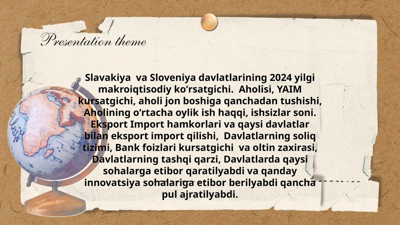 2024 yilgi makroiqtisodiy koʻrsatgichi