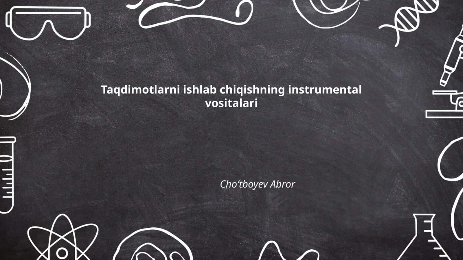 Microsoft PowerPoint imkoniyatlari