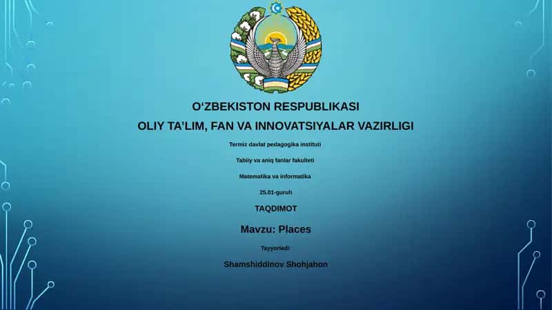 Ta'riflar va Turlari