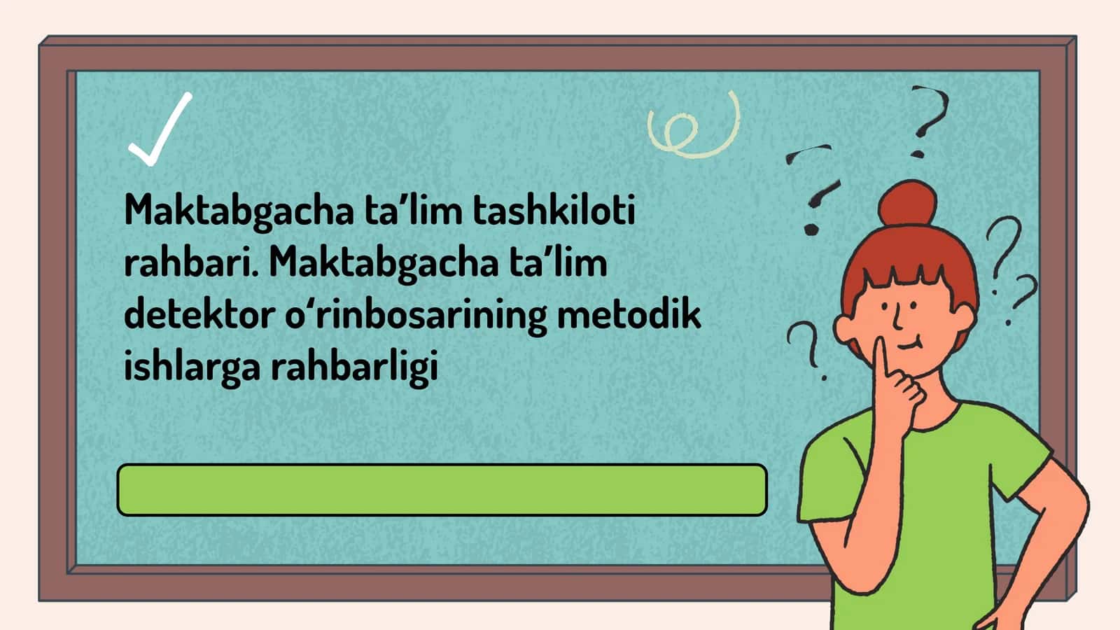 Maktabgacha ta'limning asosiy prinsiplari