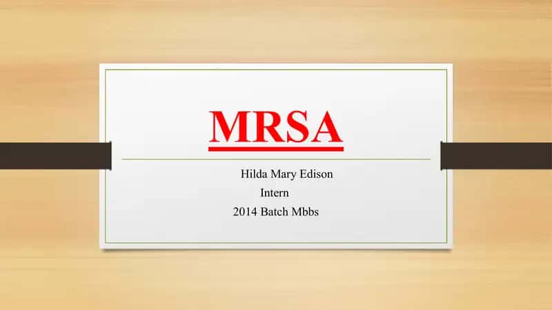 MRSA