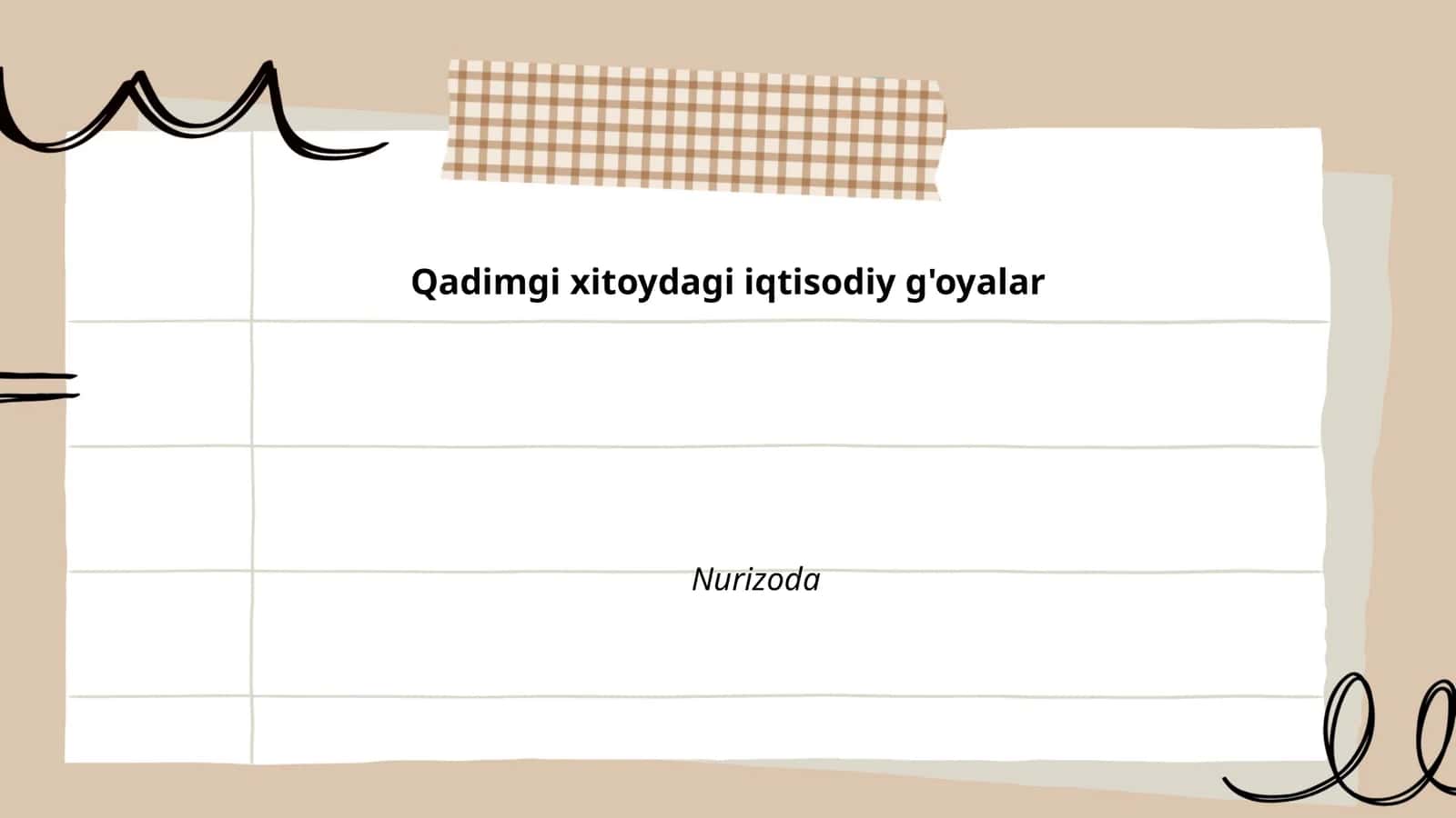 Qadimgi xitoydagi iqtisodiy g'oyalar