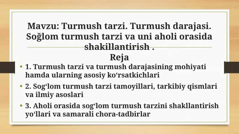 Turmushtarzi