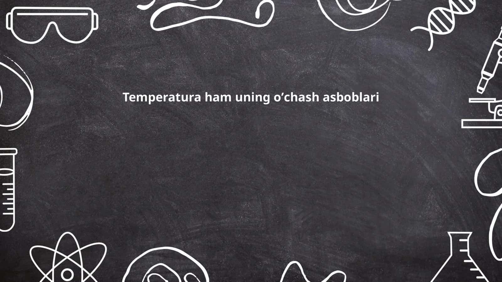 Termometriya asoslari