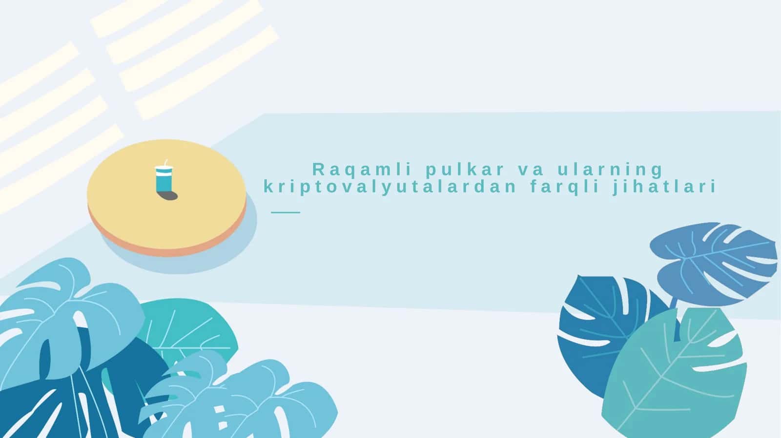 Raqamli pulkar va ularning kriptovalyutalardan farqli jihatlari
