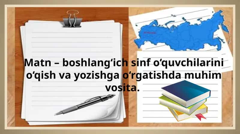 O'qish va yozishga tayyorgarlik