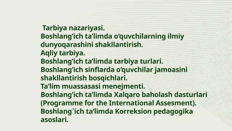 Tarbiya nazariyasi