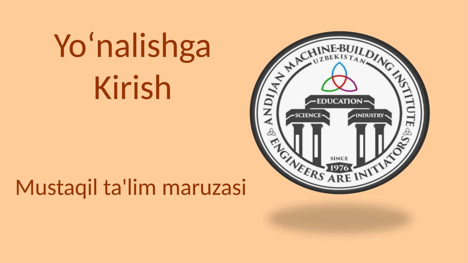 ENERGETIKATA'MINOTINING AHAMIYATI