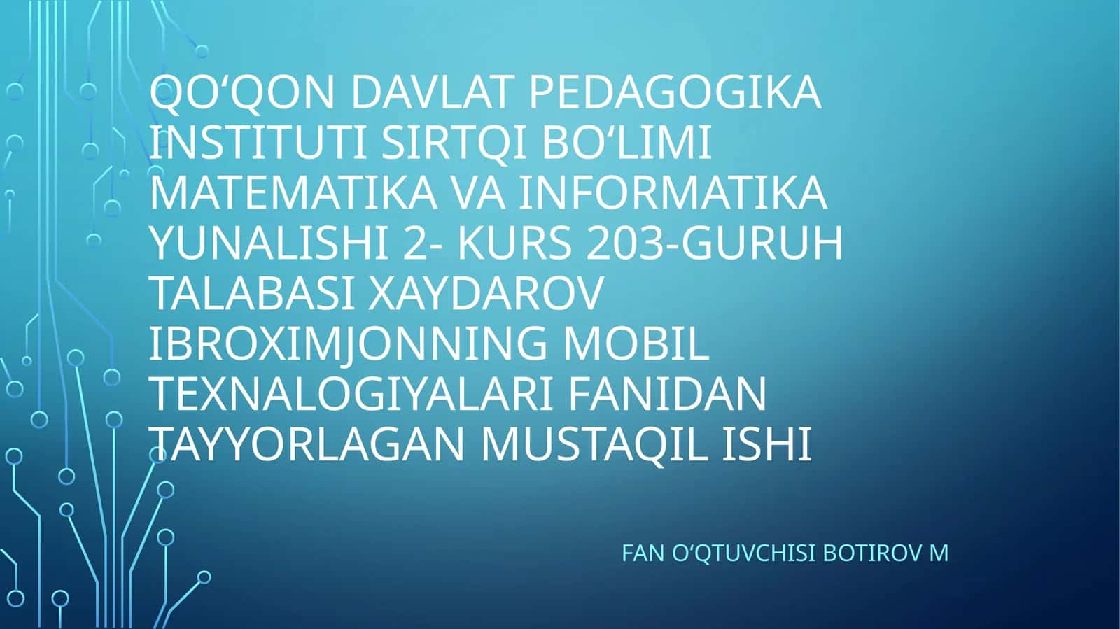 Javadasturlash tilining asosiy konstruksiyalari, maxsus sinf va funksiyalar. Abstrakt va anonim sinflar va ulardan foydalanish