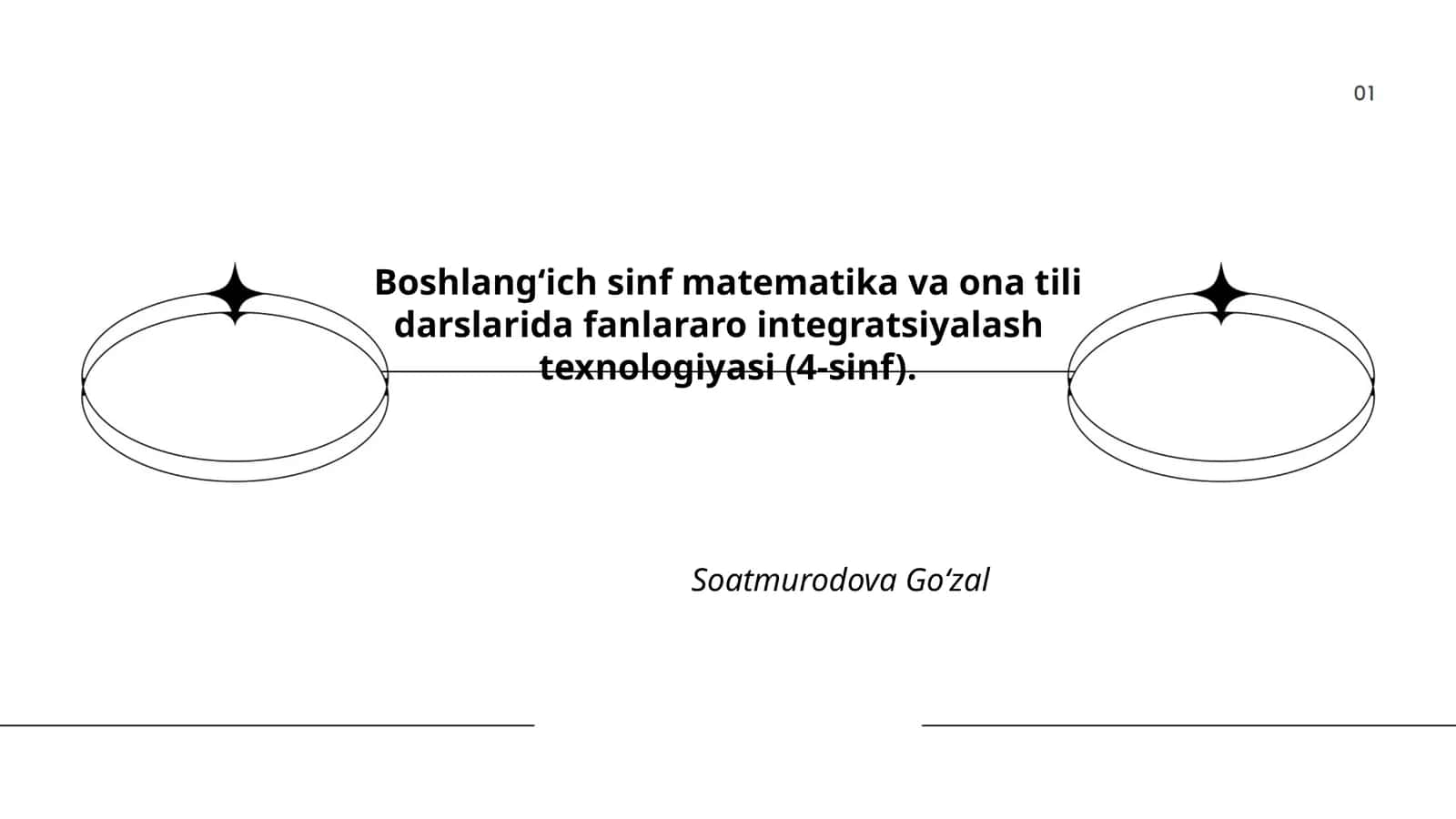 Boshlang‘ich sinf matematika va ona tili darslarida fanlararo integratsiyalashtexnologiyasi (4-sinf)