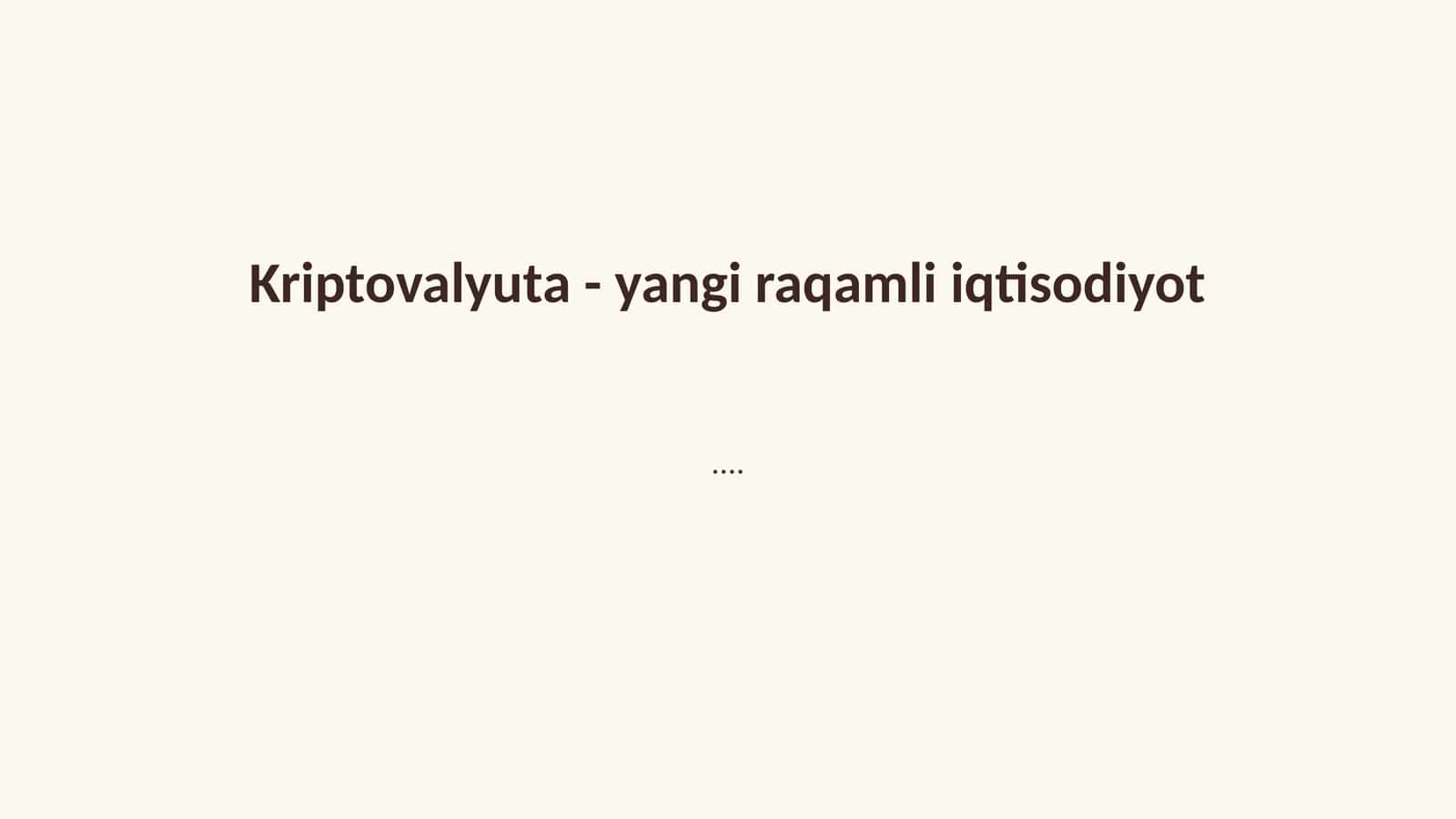 Kriptovalyuta