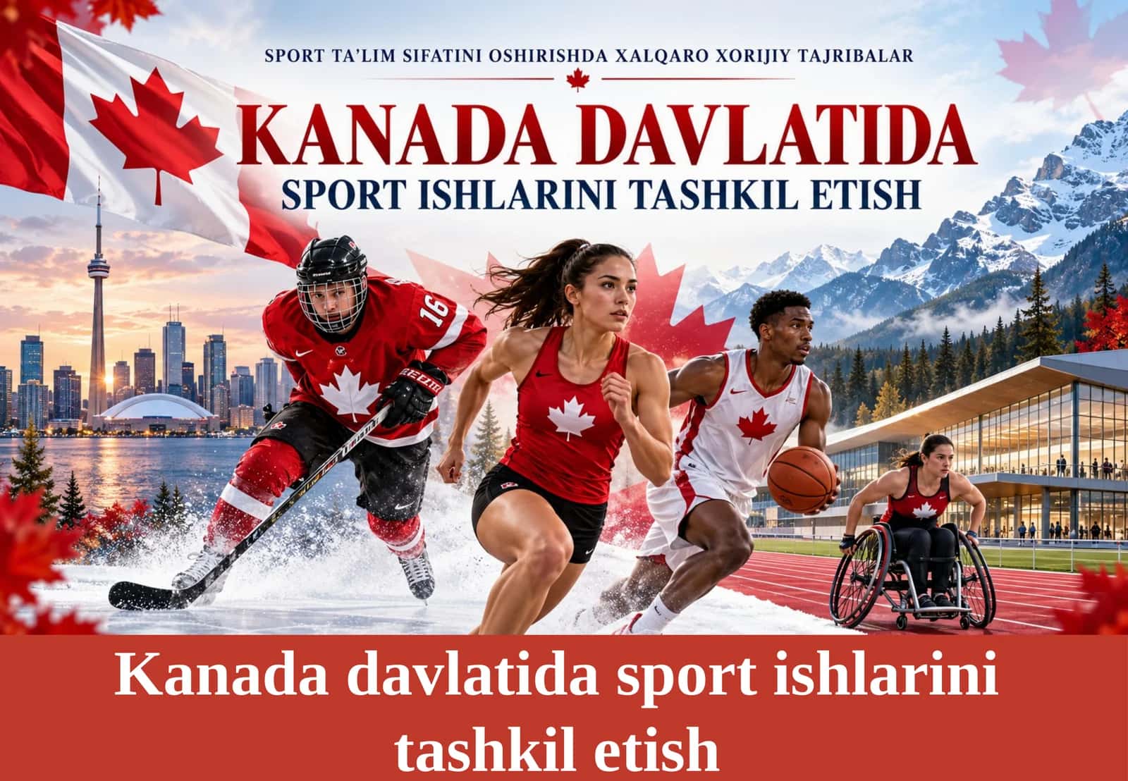 Kanada davlatida sport ishlarini tashkil etish