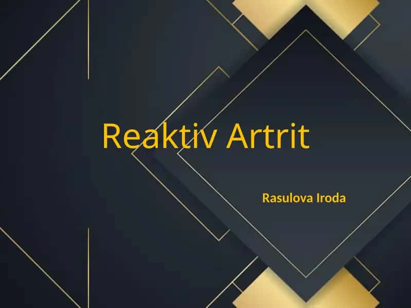 ReaktivArtrit