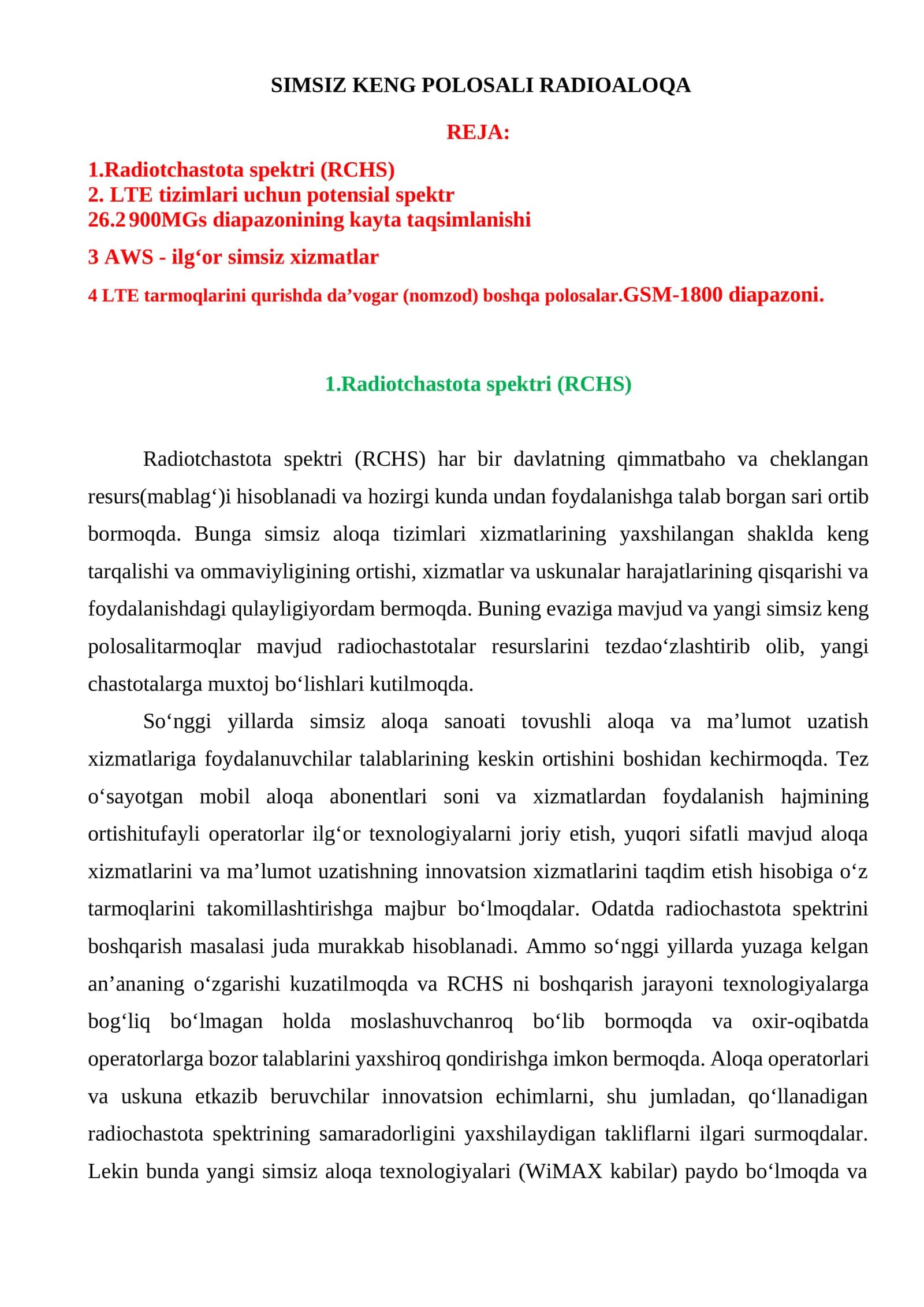 SIMSIZ KENG POLOSALI RADIOALOQA