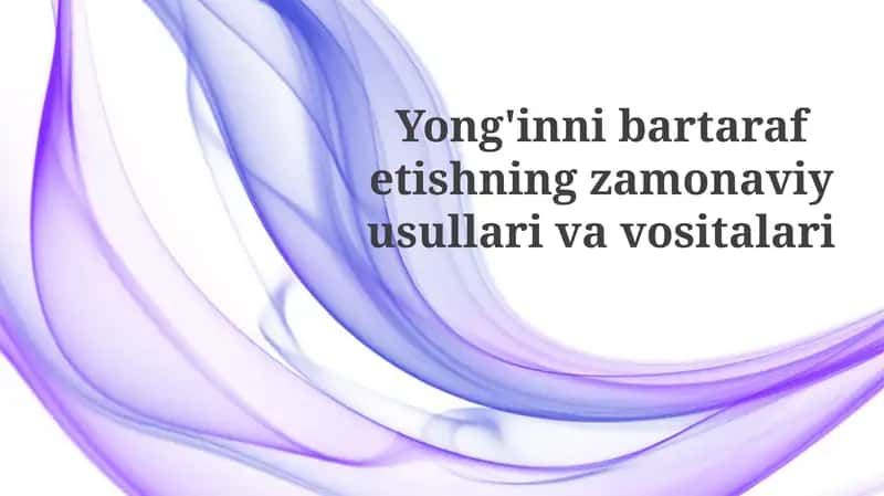 Begona o'tlarga qarshi kurashning zamonaviy usullari va vositalari