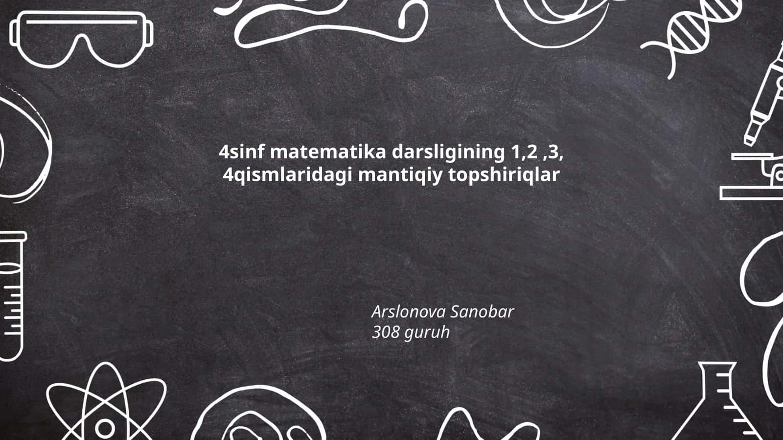4sinf matematika darsligi