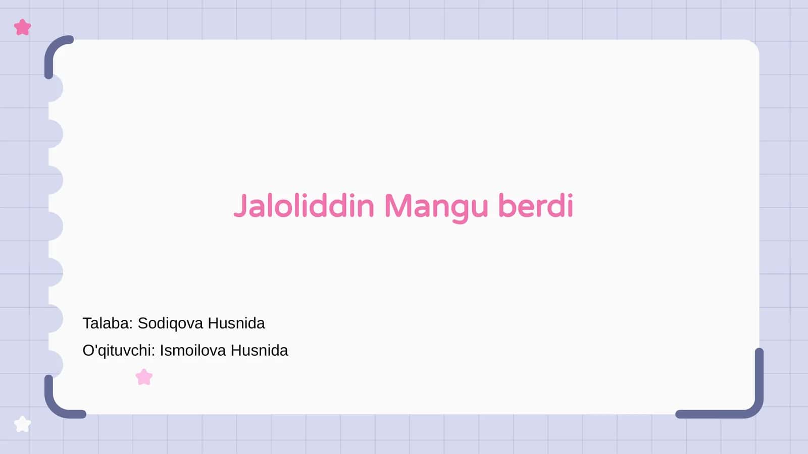 Jaloliddin Mangu Berdi