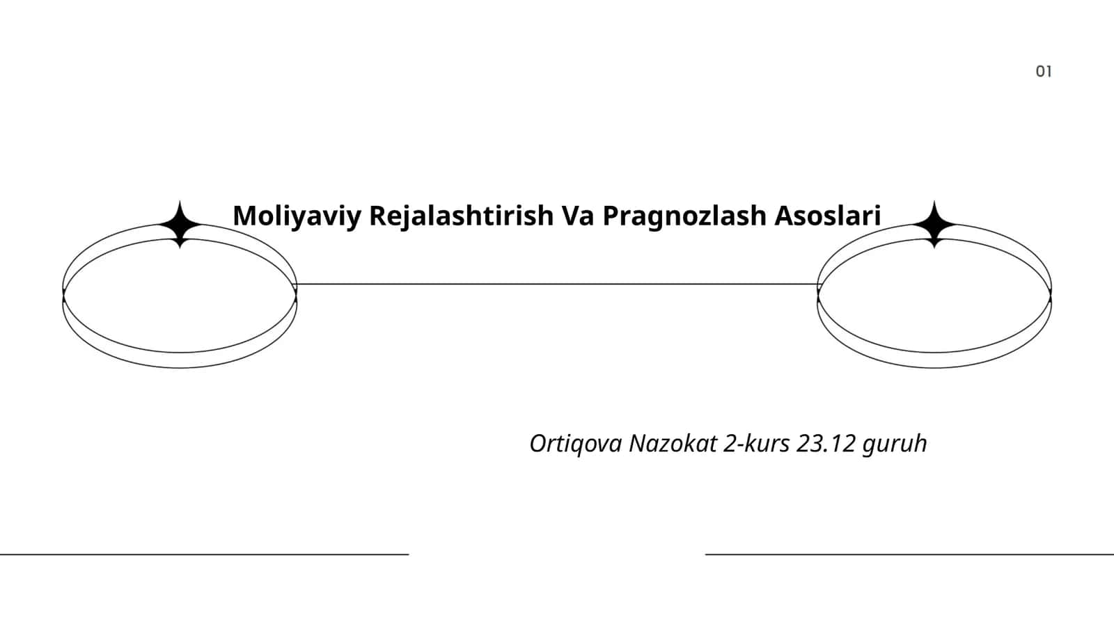 Moliyaviy Rejalashtirish Va Pragnozlash Asoslari