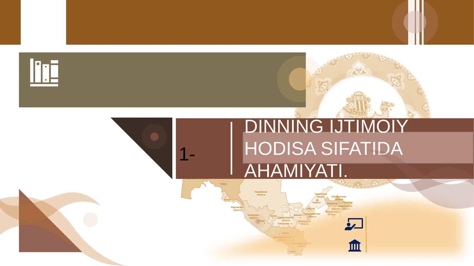DINNING IJTIMOIY HODISA SIFATIDA AHAMIYATI