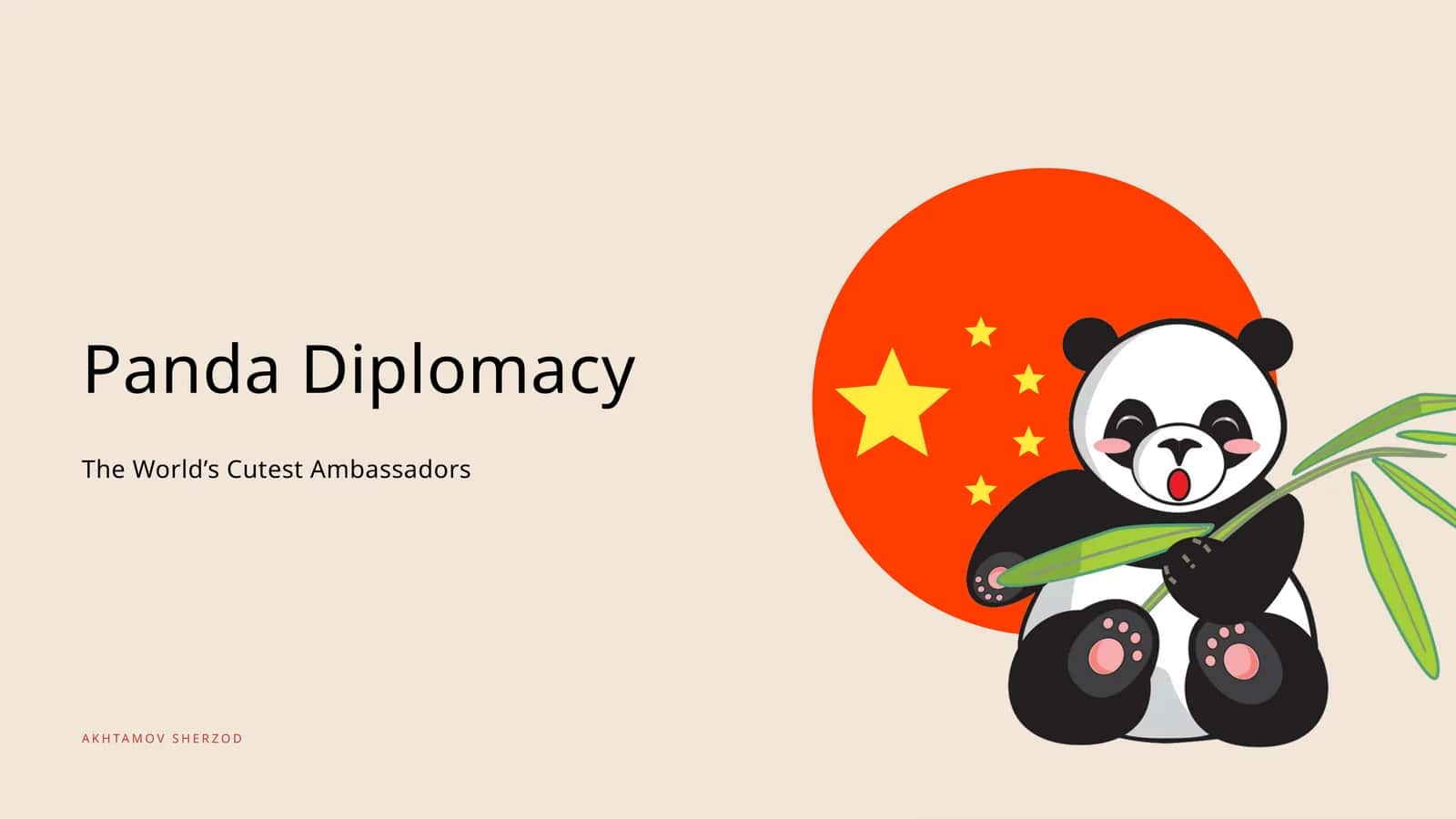 Panda Diplomacy