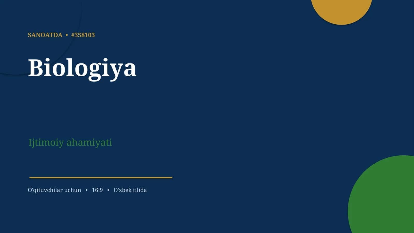 Biologiya