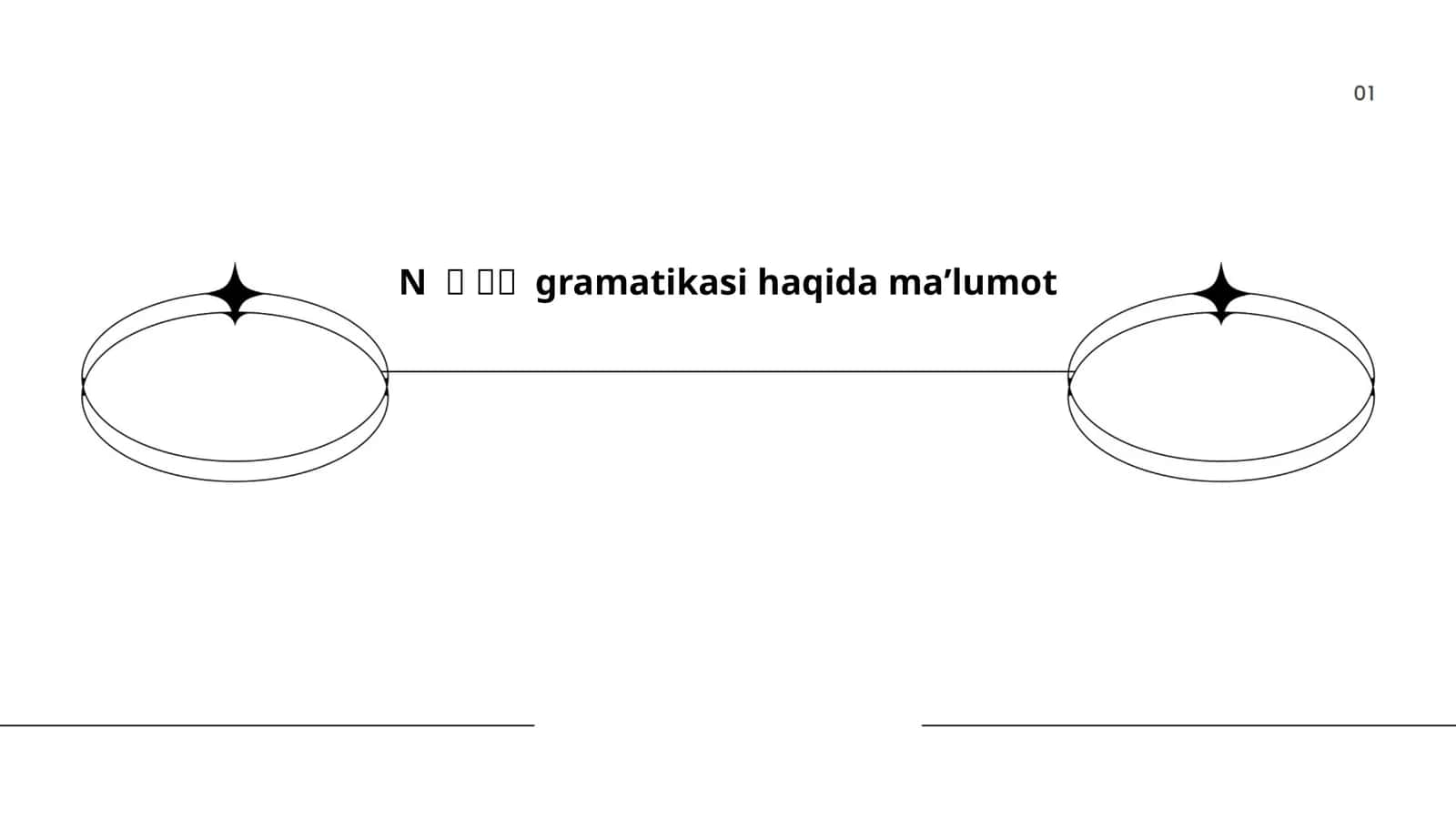 N 이라는 gramatikasi haqida maʼlumot