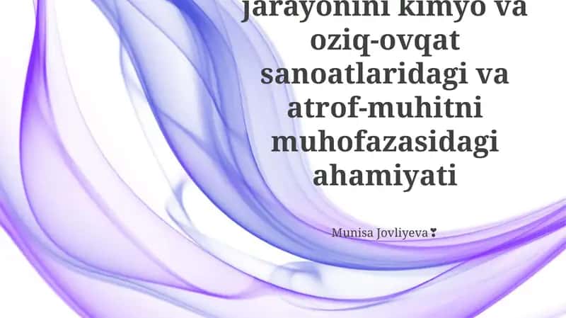 Koagulyatsiya va Oziq-ovqat Sanoati