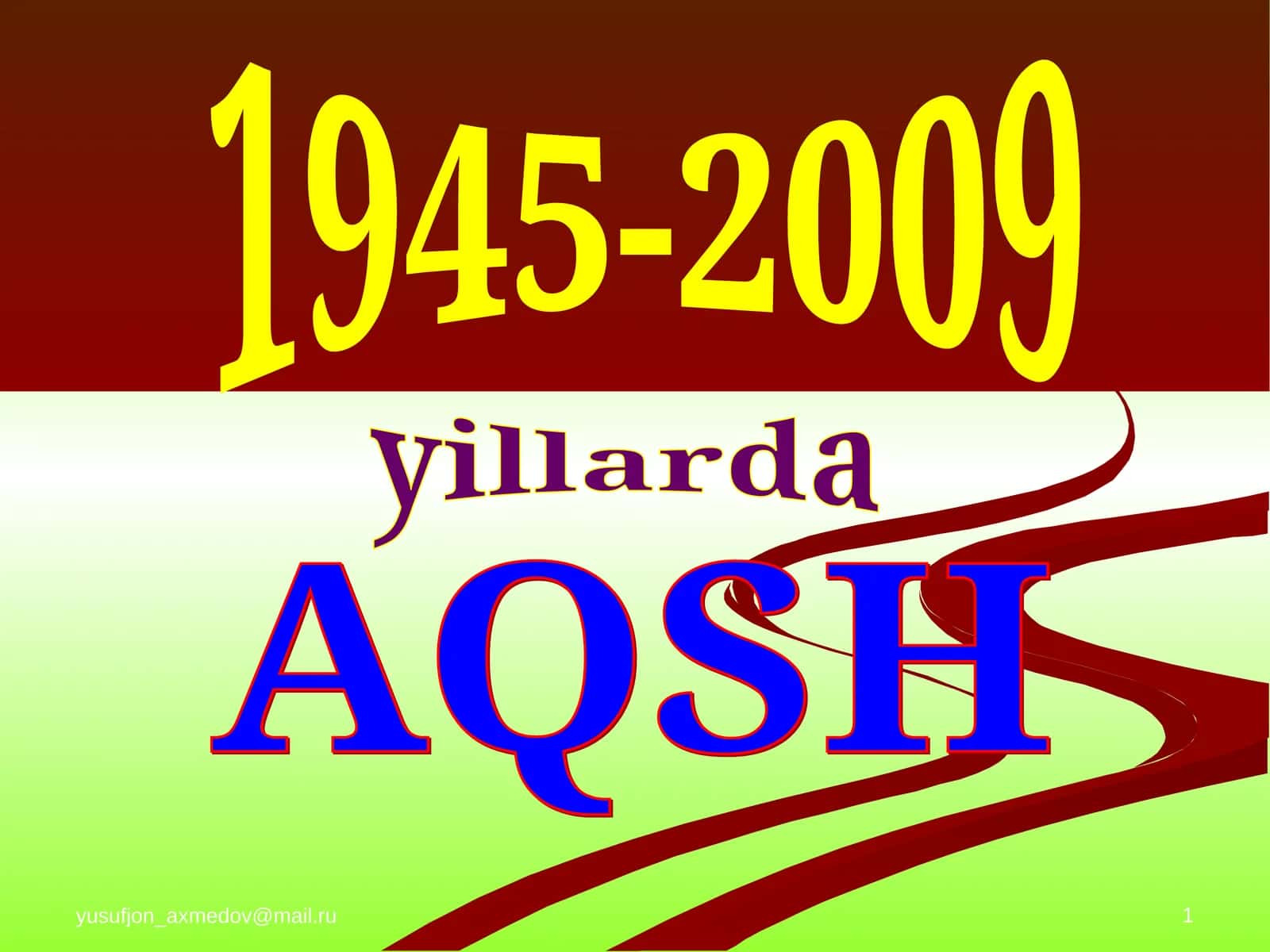 Amerika Qo’shma Shtatlari