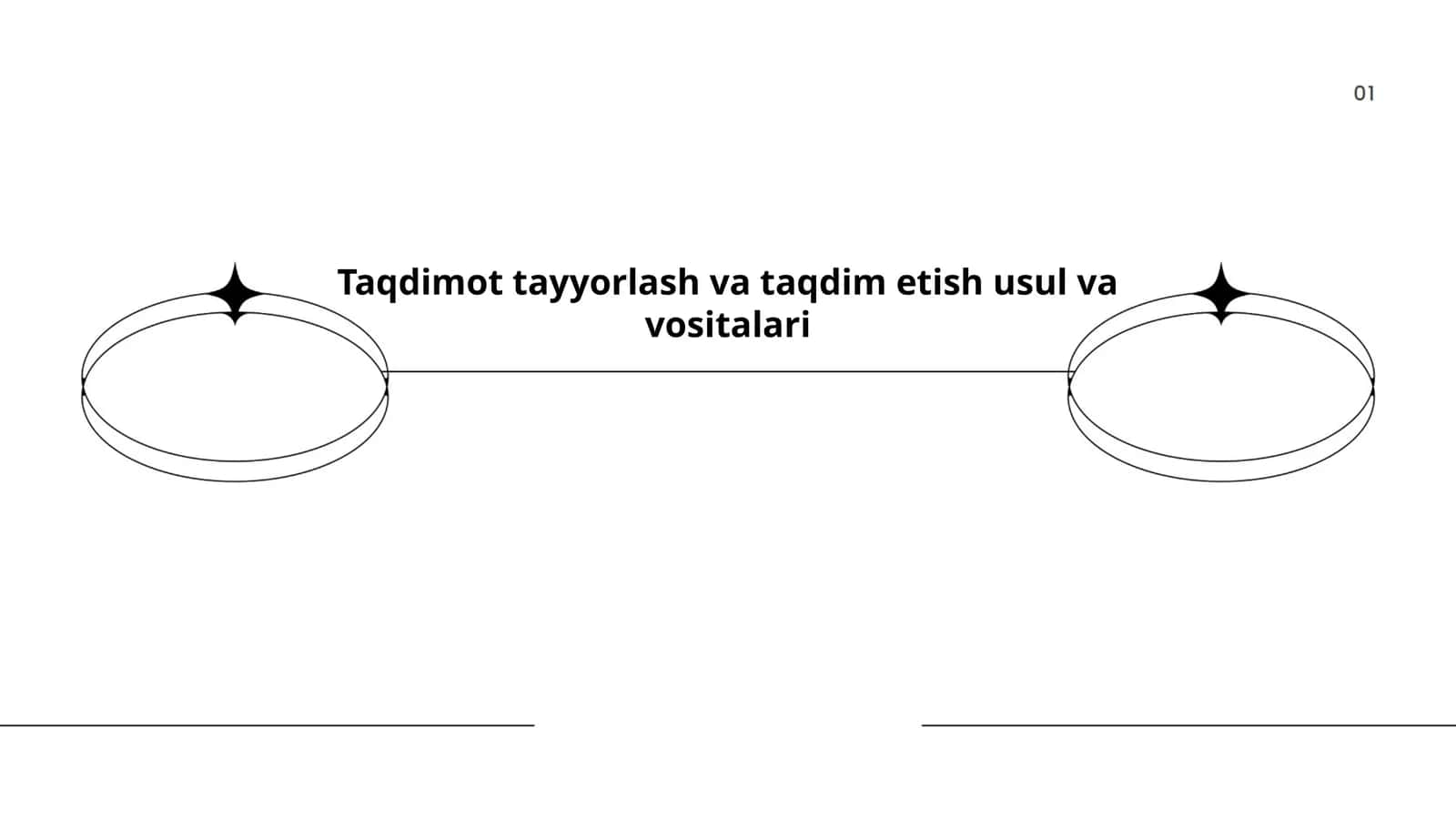 Taqdimot tayyorlash va taqdim etish usul va vositalari