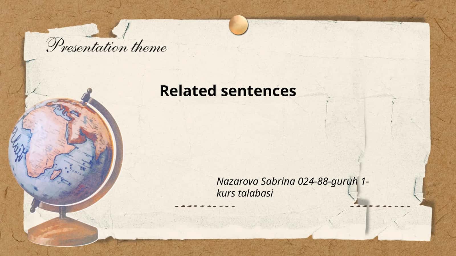 Synonyms and Antonyms