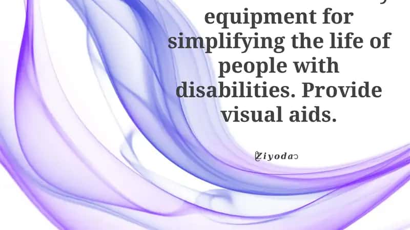 Assistive technology like Amazon Alexa and Google Home can help people with disabilities operate devices, play music, manage schedules, and control lights, appliances, and security systems for increased convenience in daily living