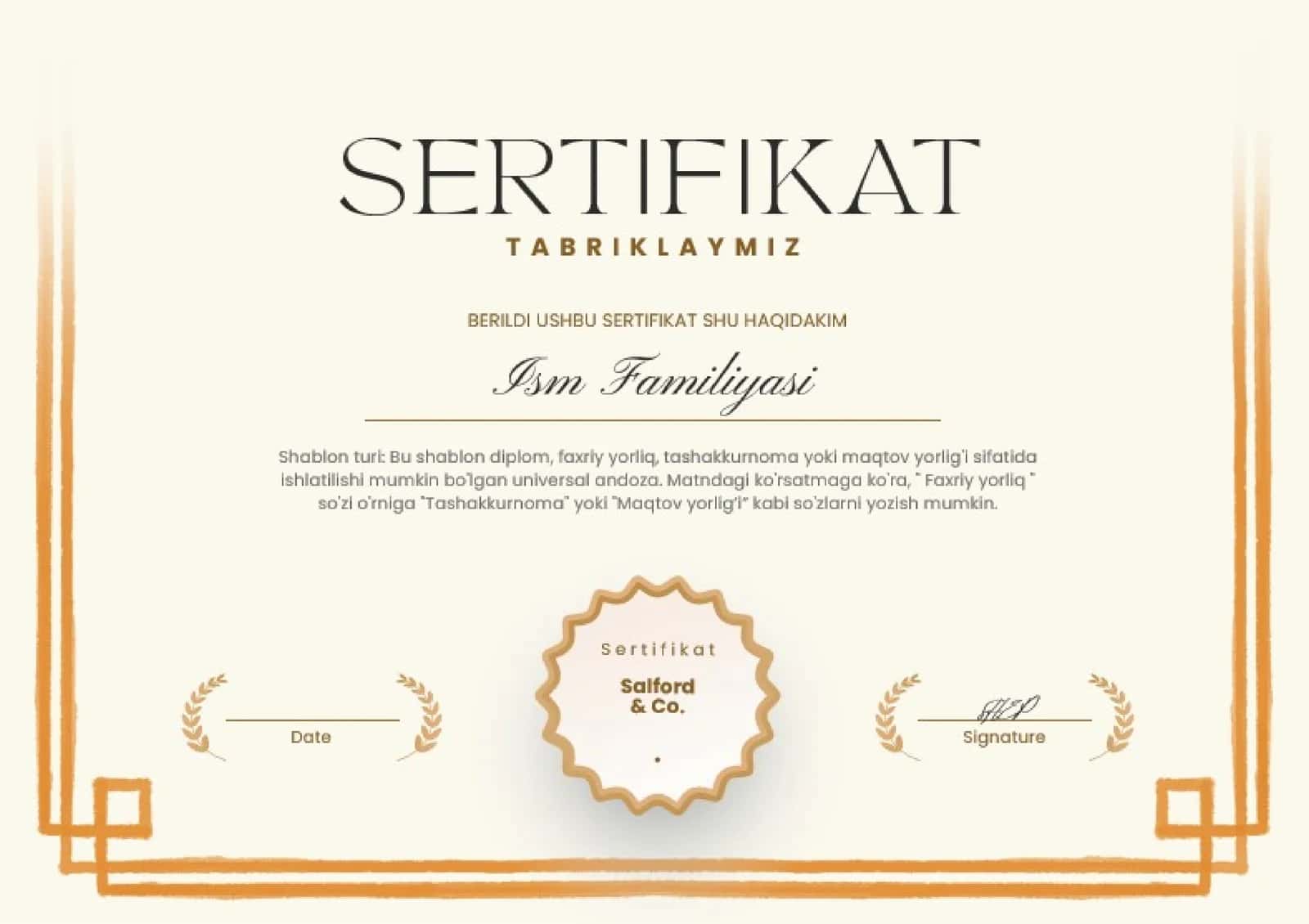 Sertifikat