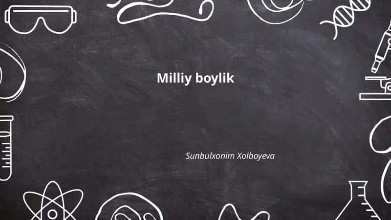 Milliy boylik