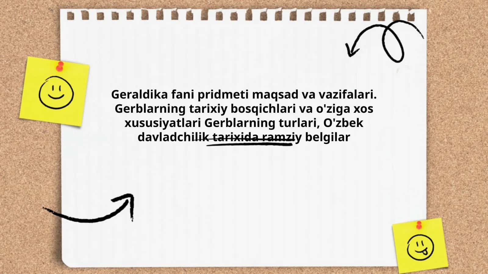 Geraldika fani pridmeti maqsad va vazifalari