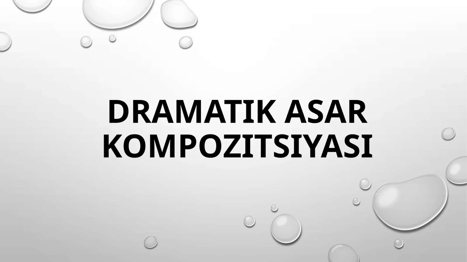 Dramatikasarkompozitsiyasi