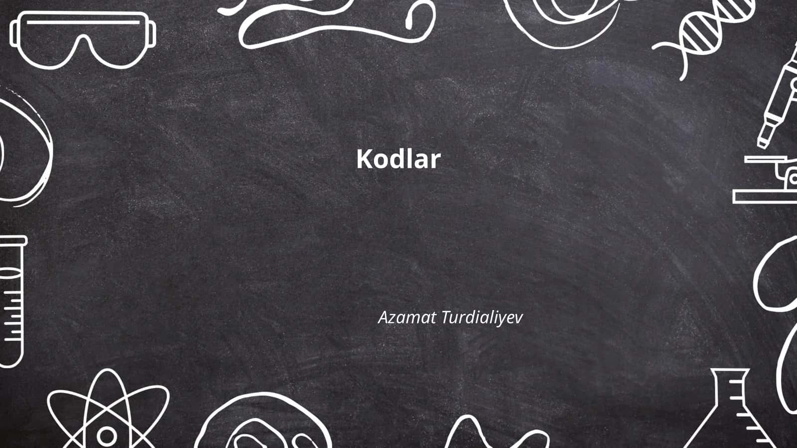 Kodlar