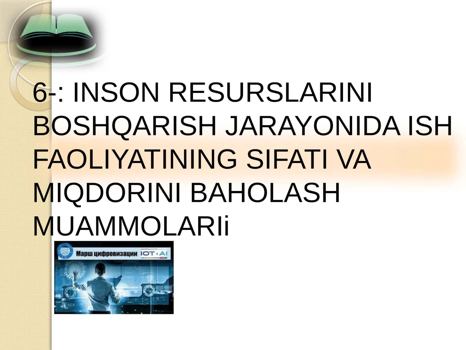 Sifatni nazorat qilish tizimi