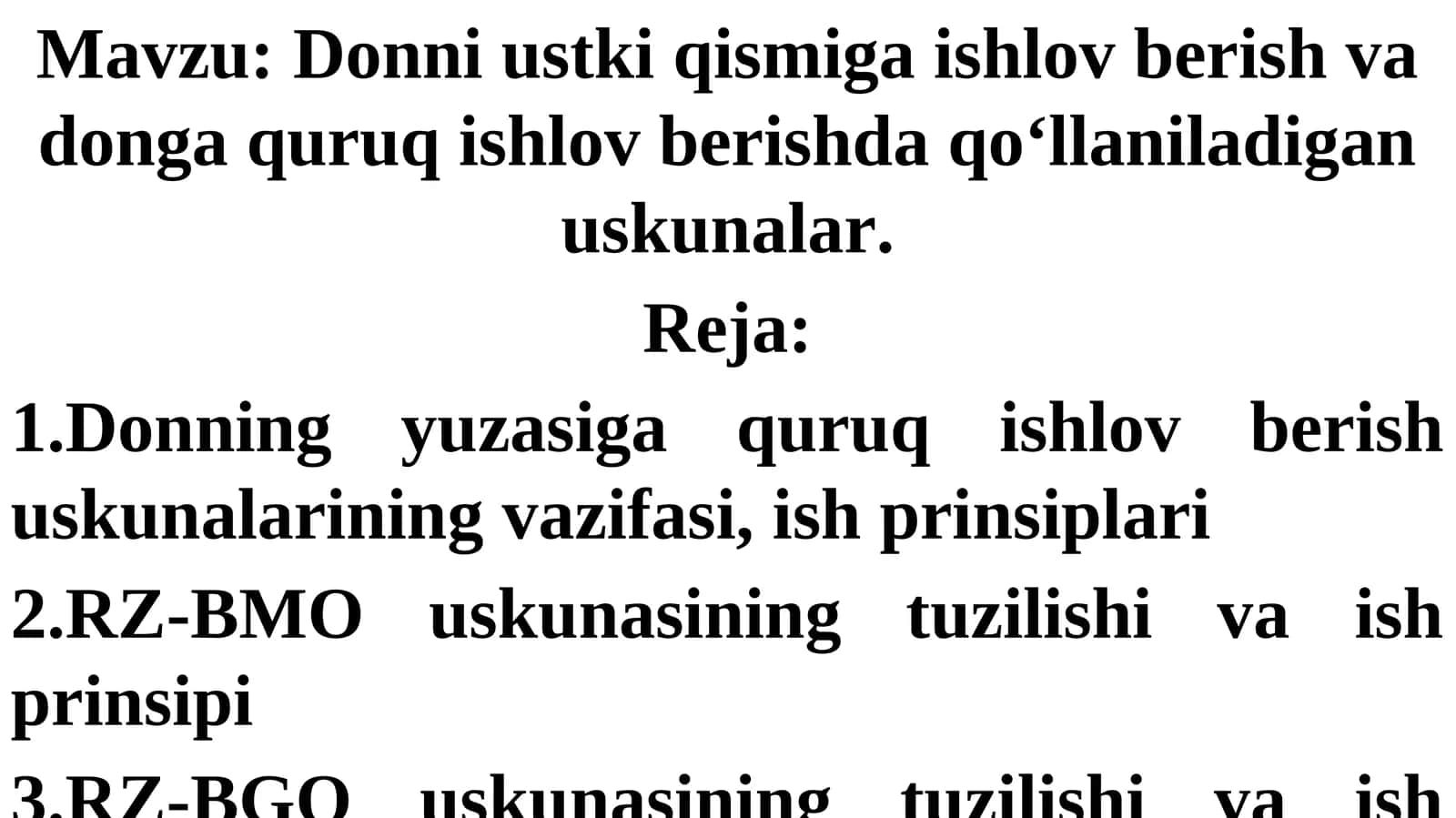 Donningyuzasigaquruqishlovberishuskunalariningvazifasi,ishprinsiplari