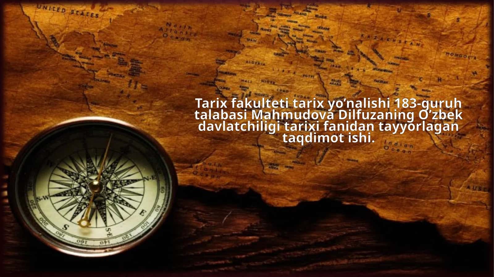 O’rta Osiyo xalqaro mamlakatlarining hududiy chegaralanishning o’tkazilishi