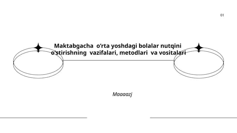 Nutqini o‘stirishning vazifalari, metodlari va vositalari