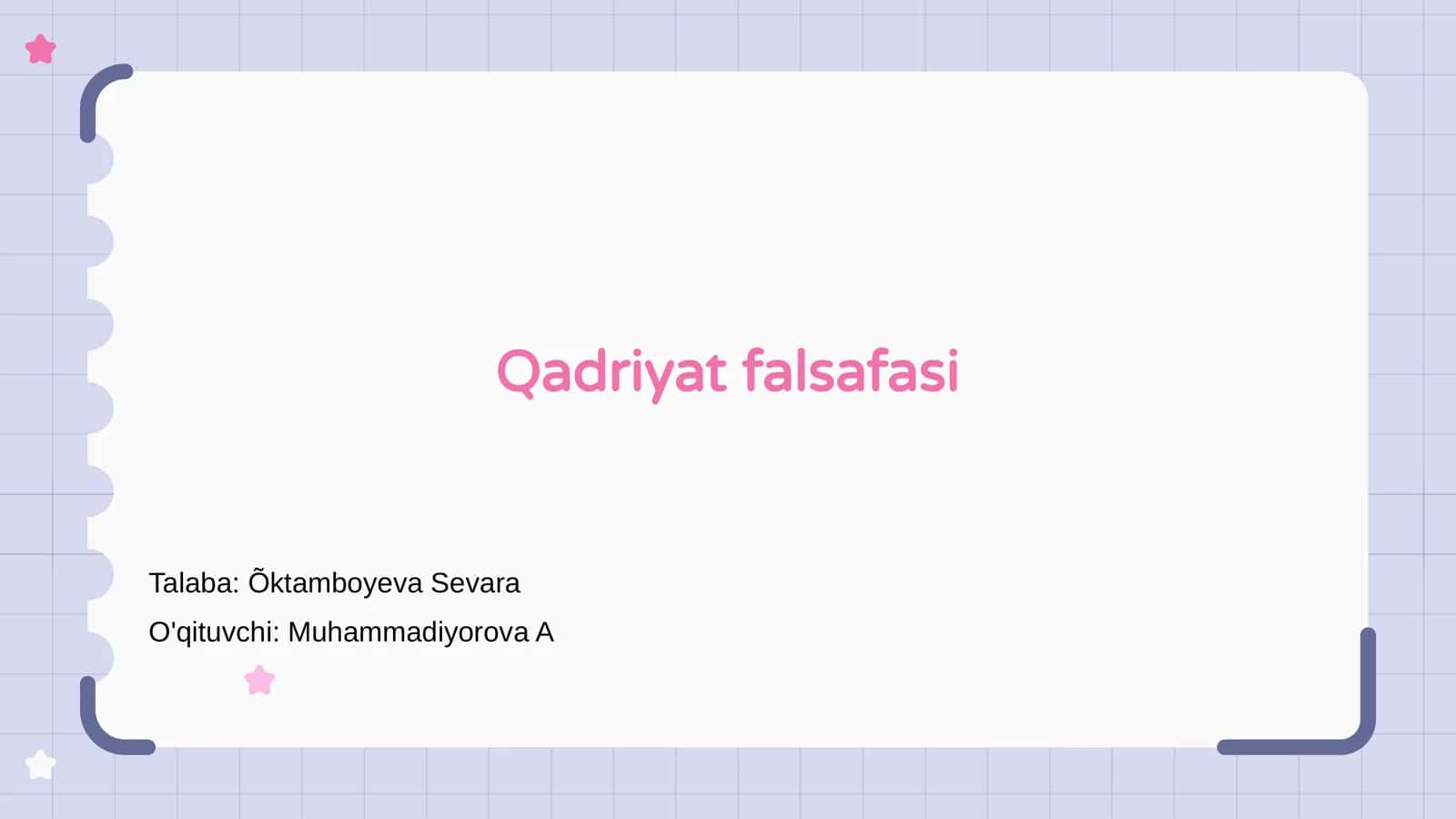 Qadriyat falsafasi