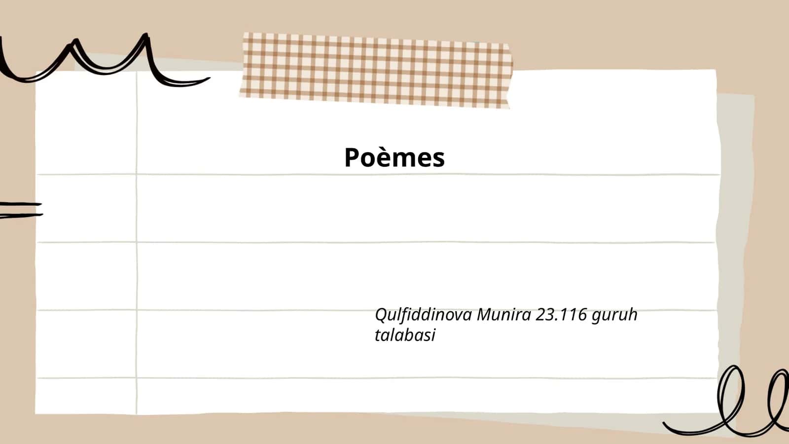 Poèmes d'amour
